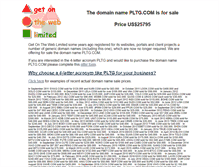 Tablet Screenshot of pltg.com